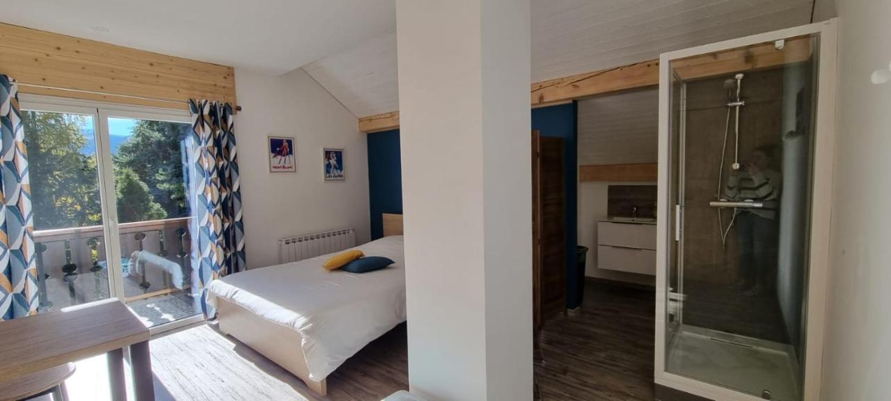 Mont Bivouac, Chambre,Entree Et Sdb Privee,Balcon Vue Mtblanc Passy  Dış mekan fotoğraf